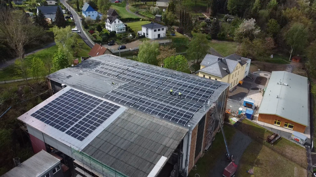 Photovoltaikanlage für Gewerbe